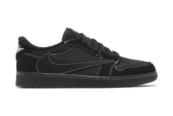 Travis Scott x Air Jordan 1 Low OG SP 'Black Phantom' replica