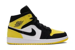 Air Jordan 1 Mid SE 'Yellow Toe' Replica