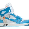 Off-White x Air Jordan 1 Retro High OG 'UNC' Replica