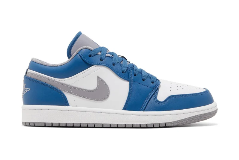 Air Jordan 1 Low 'True Blue Cement' Replica