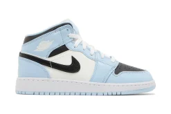 Air Jordan 1 Mid GS 'Ice Blue' Replica