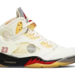 Off-White x  Jordan 5 SP 'Sail'