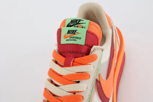 Sacai x Clot x NK LDWaffle 'Net Orange Blaze' Replica