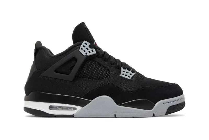 Air Jordan 4 Retro SE Black Canvas replica