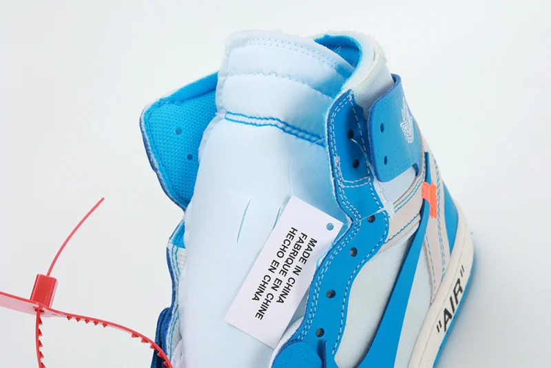 Off-White x Air Jordan 1 Retro High OG 'UNC' replica