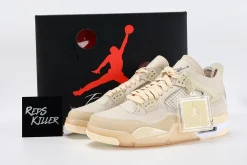 Off-White x Air Jordan 4 SP Sail Replica