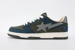 Bape Sk8 Sta 'Army Green Dark Blue'