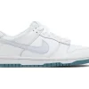 dunk-low-gs-'white-grey-teal'-replica