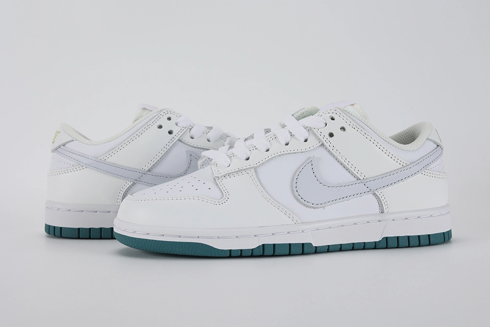 dunk-low-gs-'white-grey-teal'-replica