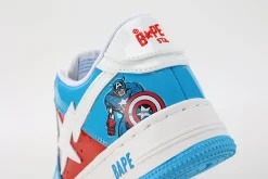 marvel-x-wmns bapesta-'captain-america'-replica