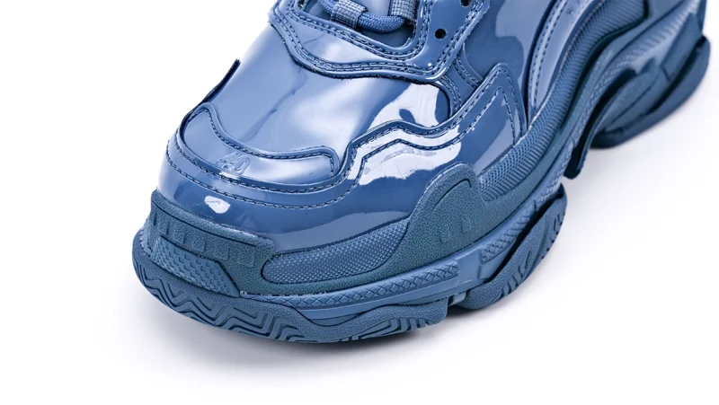 Balenciaga Triple s Blue Patent Replica