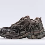 B@lenci@ga Runner Brown graffiti Replica