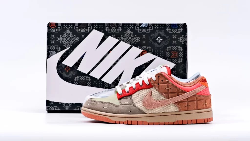 CLOT x Dunk Low SP 'What The' With Trading Card Replica