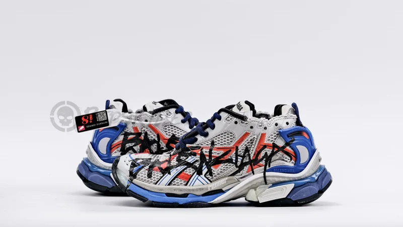 Runner Blue Red Graffiti Replica