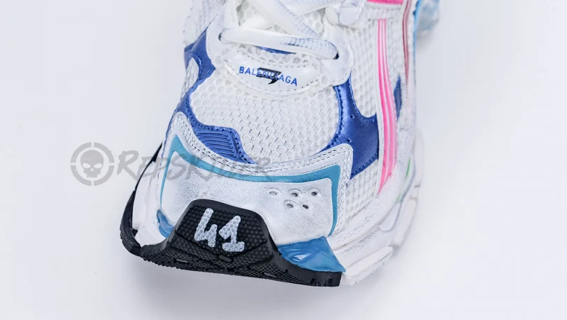 Balenciaga Runner Nylon White Multicolor Replica