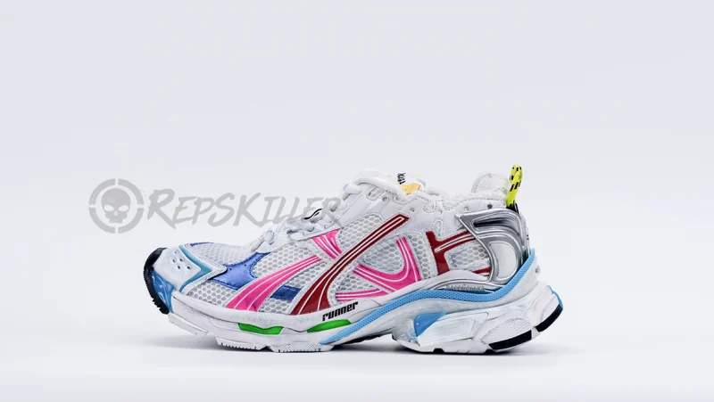 Runner Nylon White Multicolor Replica