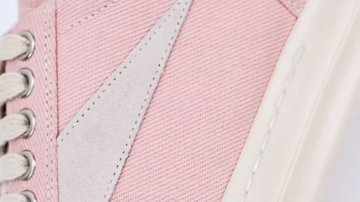 Rick Owens Wmns EDFU Vintage Low 'Faded Pink' Replica