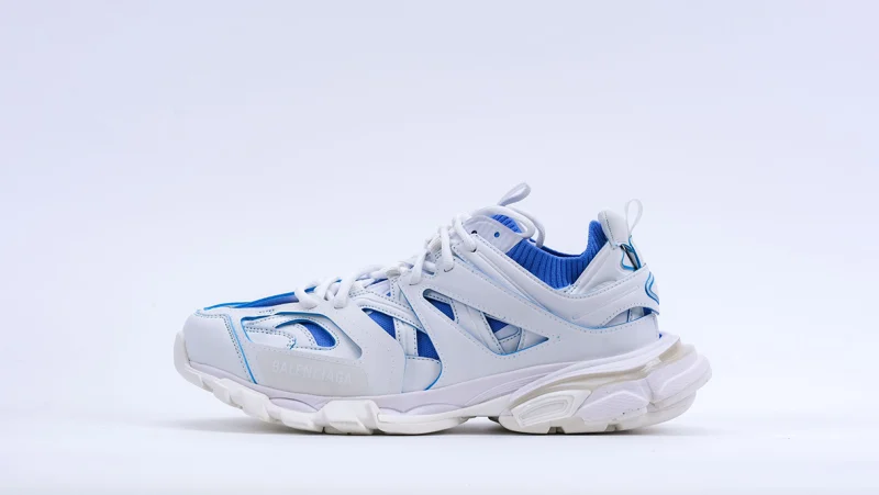 Balenciaga Track 1.0 White Blue Replica