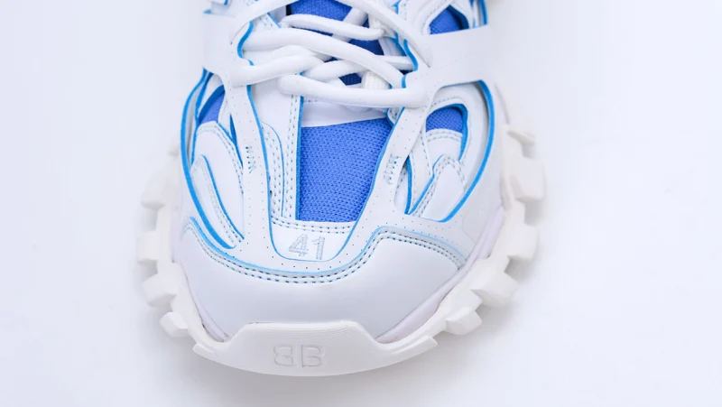 Balenciaga Track 1.0 White Blue Replica