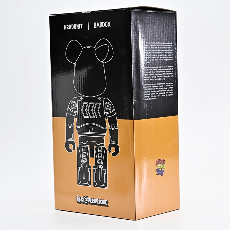 BE@RBRICK x NERDUNIT x BARDOX Figurine - Image 6