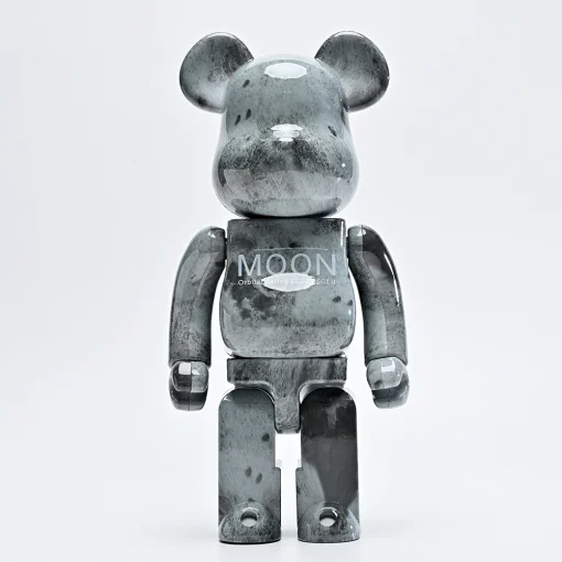 Bearbrick Moon 400% Grey