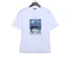 Abstract Character Stamp Short Sleeve