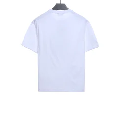 Abstract Character Stamp Short Sleeve