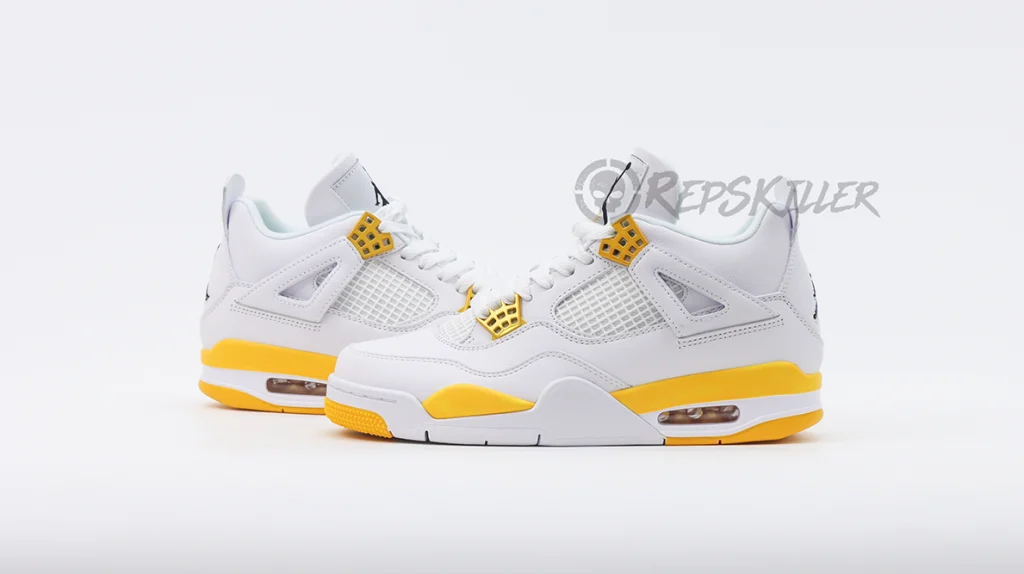 Air Jordan 4 Retro "White Yellow"Replica