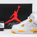 Air Jordan 4 Retro "White Yellow" Replica