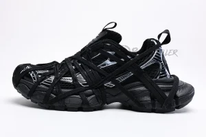 Balenciaga MEN'S 3XL EXTREME LACE SNEAKER IN Black/White Replica