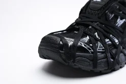 Balenciaga MEN'S 3XL EXTREME LACE SNEAKER IN Black/White Replica