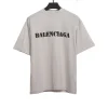 Blurred Letter Short Sleeve