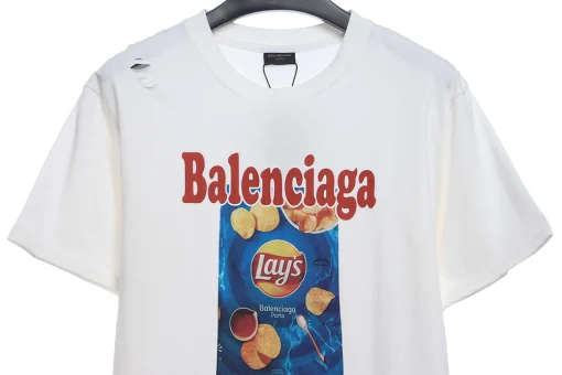 Chips co-branded printed short sleeve