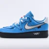 OFF-WHITE x Air Force 1 "University Blue" Replica