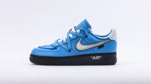 OFF-WHITE x Air Force 1 "University Blue" Replica