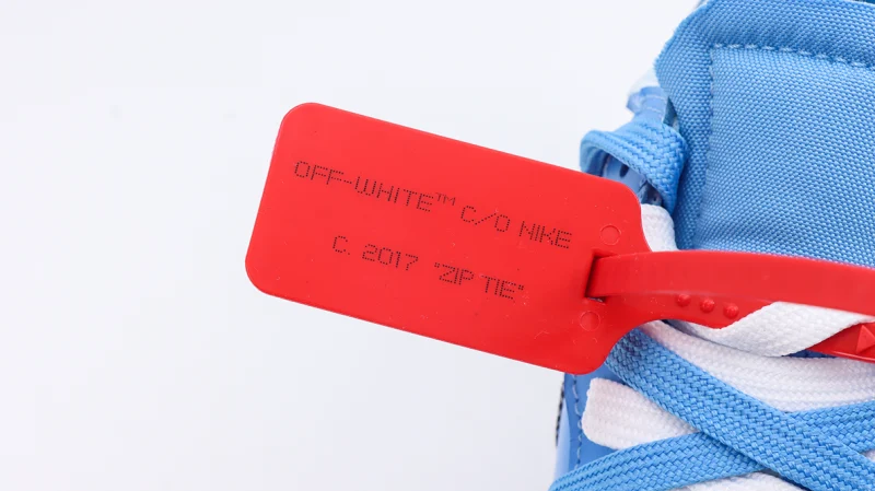 OFF-WHITE x Air Force 1 "University Blue" Replica