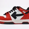 Off-White Out of Office Low 'Red White Black'Replica