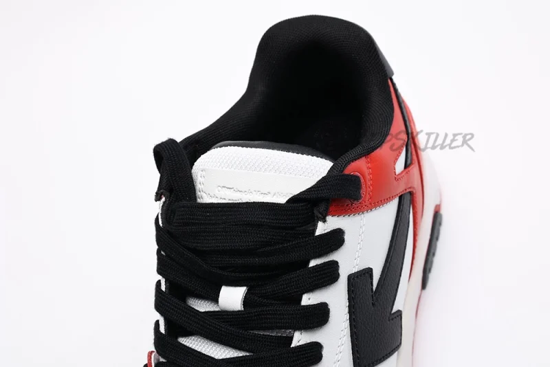 Off-White Out of Office Low 'Red White Black'Replica