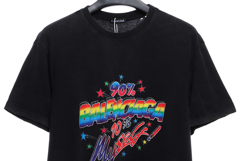 Rainbow Graffiti Logo Short Sleeve