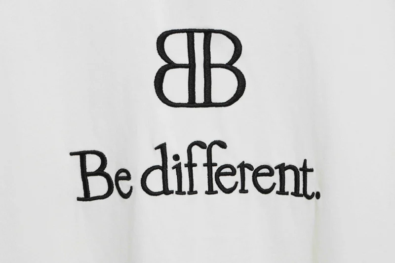 bb emblem vandalized embroidered short sleeve