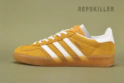 Adidas Gazelle Indoor Orange Peel White