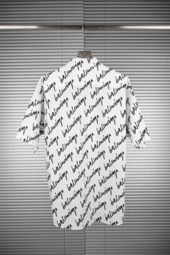 Balenciaga Allover Logo Shirt