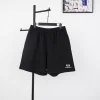 Balenciaga Double Circle Embroidered Shorts