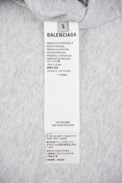 Balenciaga Double Ring Reverse Letter T-Shirt