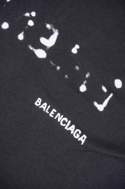 Balenciaga Double-Sided Blur Letters T-Shirt