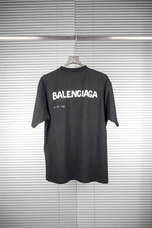 Balenciaga Double-Sided Blur Letters T-Shirt