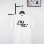 Balenciaga Ink Printing T-Shirt