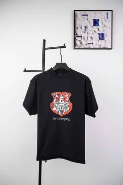 Balenciaga Red Castle T-Shirt