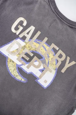 Gallery Dept Rams Initials Glitter Print T-Shirt