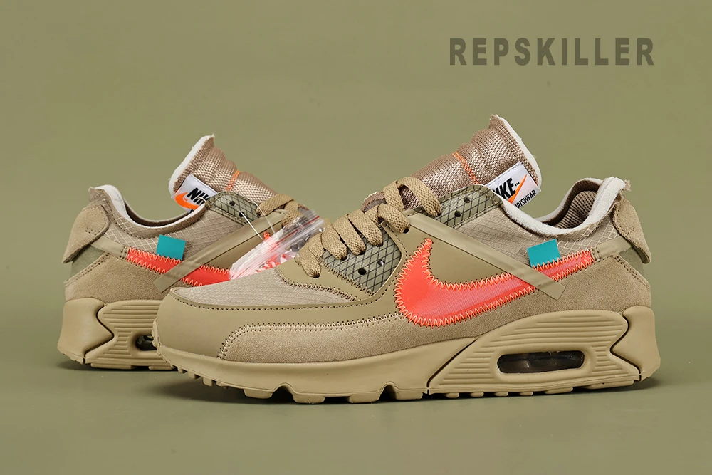 Off-White Air Max 90 'Desert Ore' Replica - Reps Killer